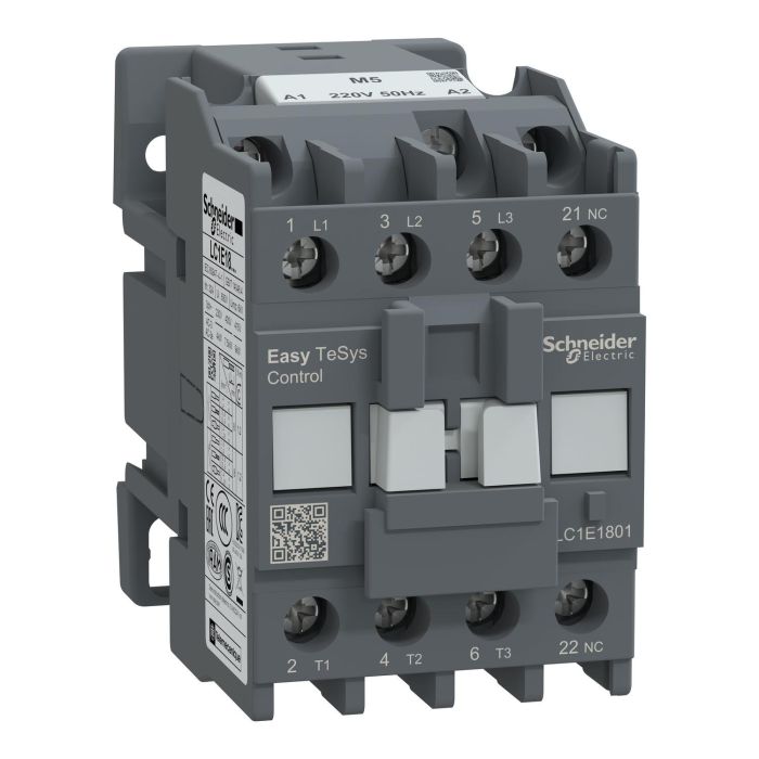 3P Contactor Tesys E 1Nc 7,5Kw 400V Ac3 main product photo