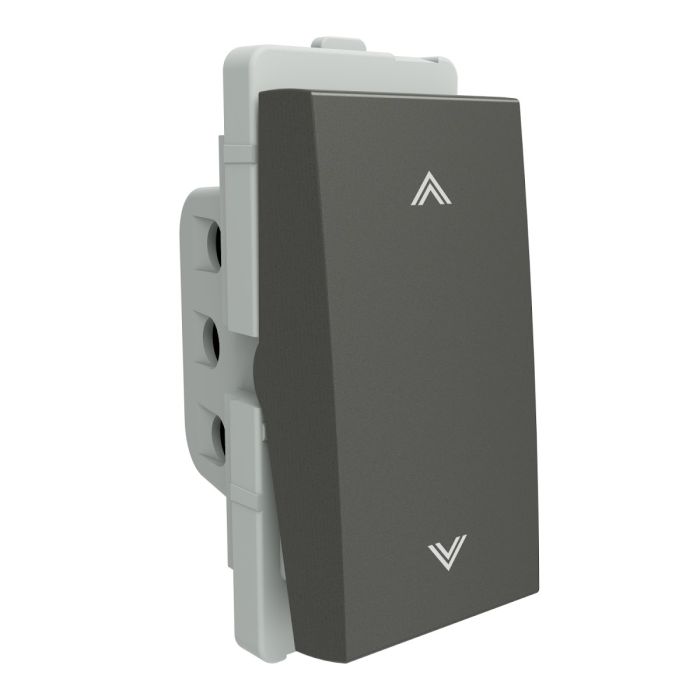 10A 2 way switch , painted grey main product photo