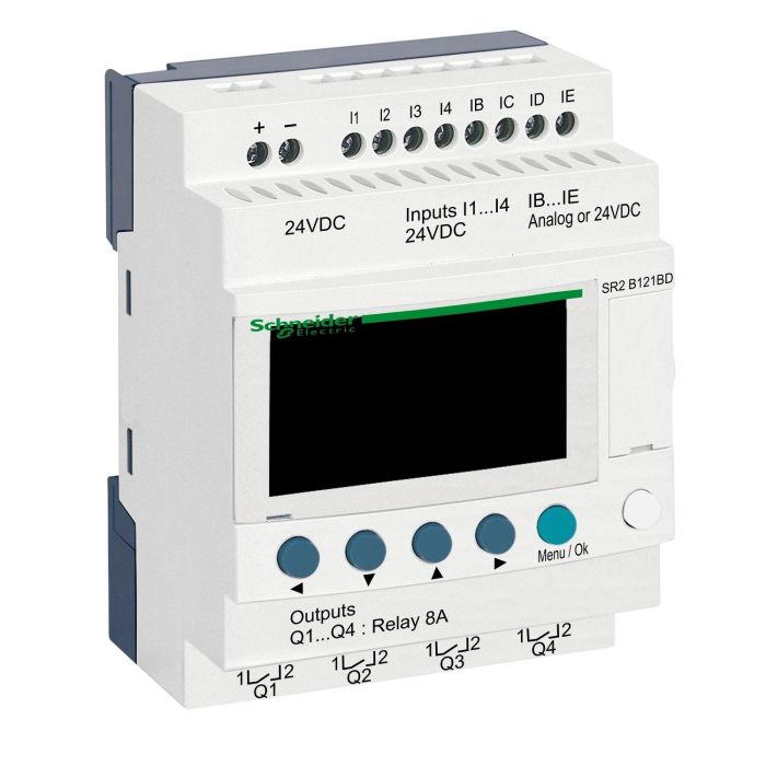SR 12 I/O REL. 24VDC DISPL & CLK main product photo