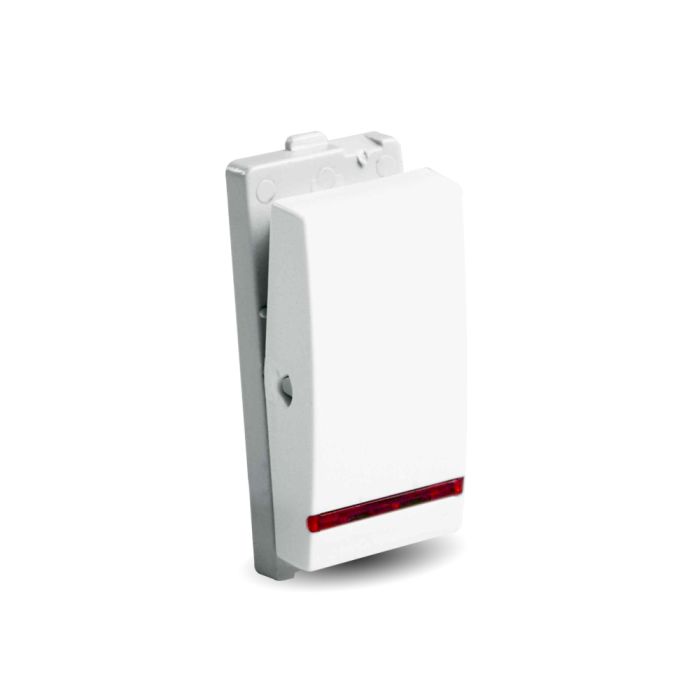 Opale - 6A 1 Way Switch with Indicator main product photo