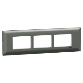 Buy 9 Module Grid & 9 Module Cover Frame - White Livia AB - Schneider ...