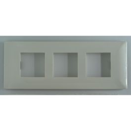Buy 6 Module Grid & 6 Module Cover Frame - White Livia AB - Schneider ...