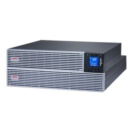 APC Easy UPS On-Line, 3kVA, Lithium-ion, Rack/Tower 2U, 230V, 4 India+1 Hard wire (1P+N+E) outlets,Intelligent Card Slot,Extended runtime,W/O rail kit