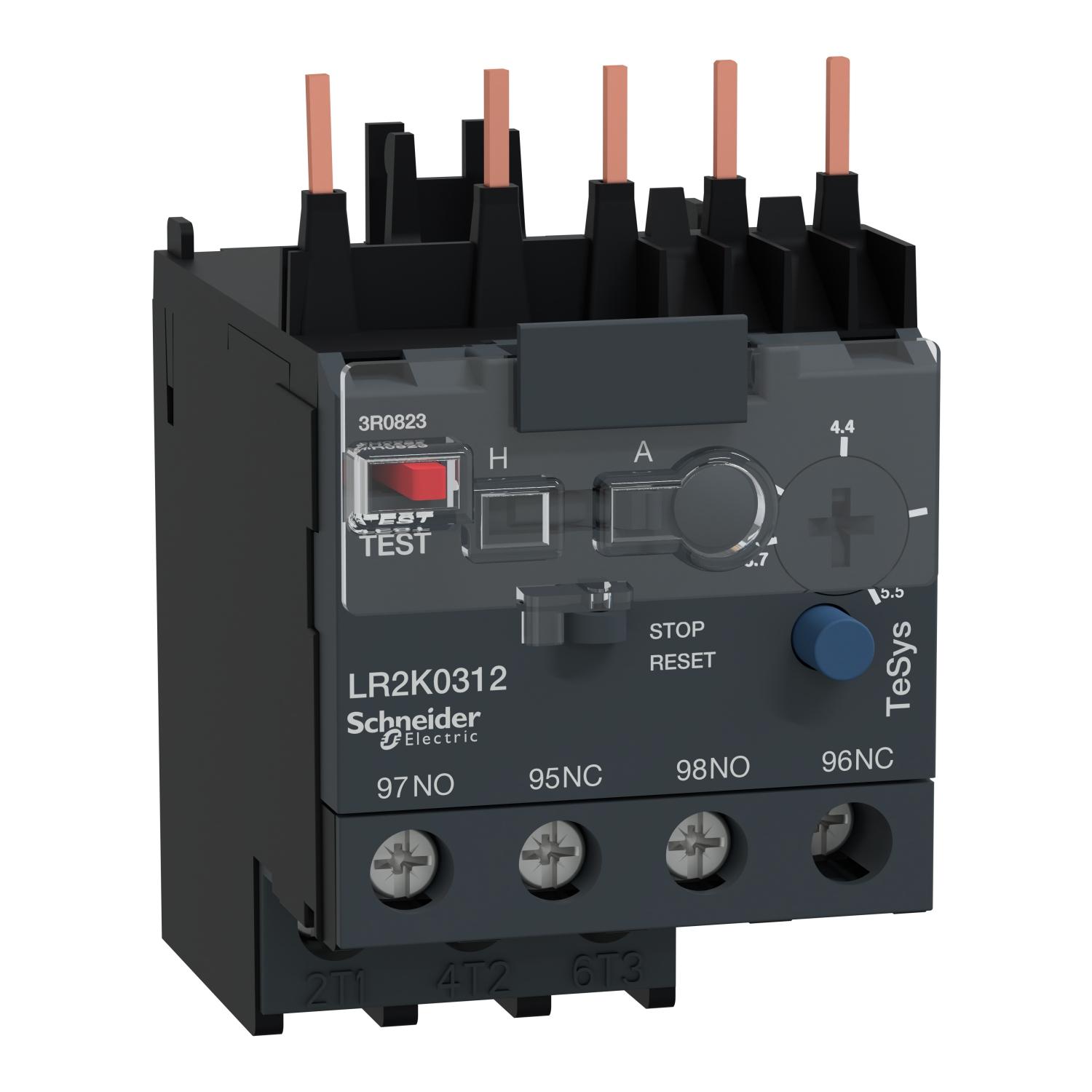 TESYS K OVERLOAD RELAY CL10 3.7 - 5.5A