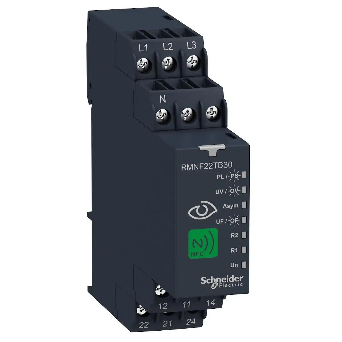 3Phase relay 8A 2CO OF/UF 208V