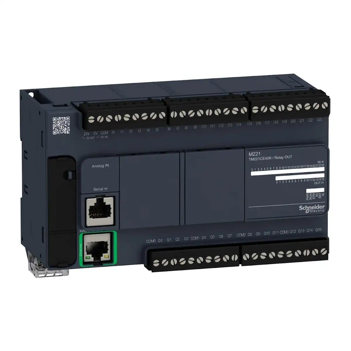 CONTROLLER M221-40IO Relay Ethernet Com.
