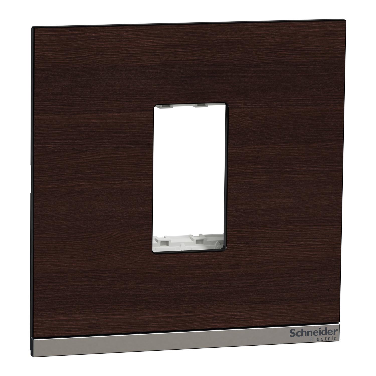 Unica Pure-1M Wood Surround & Gridplate, Wd