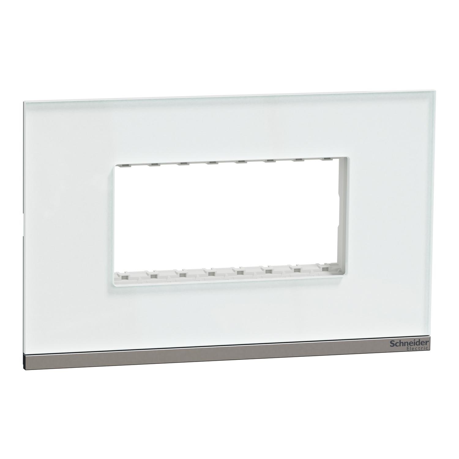 Unica Pure-4M Glass Surround & Gridplate, Gw