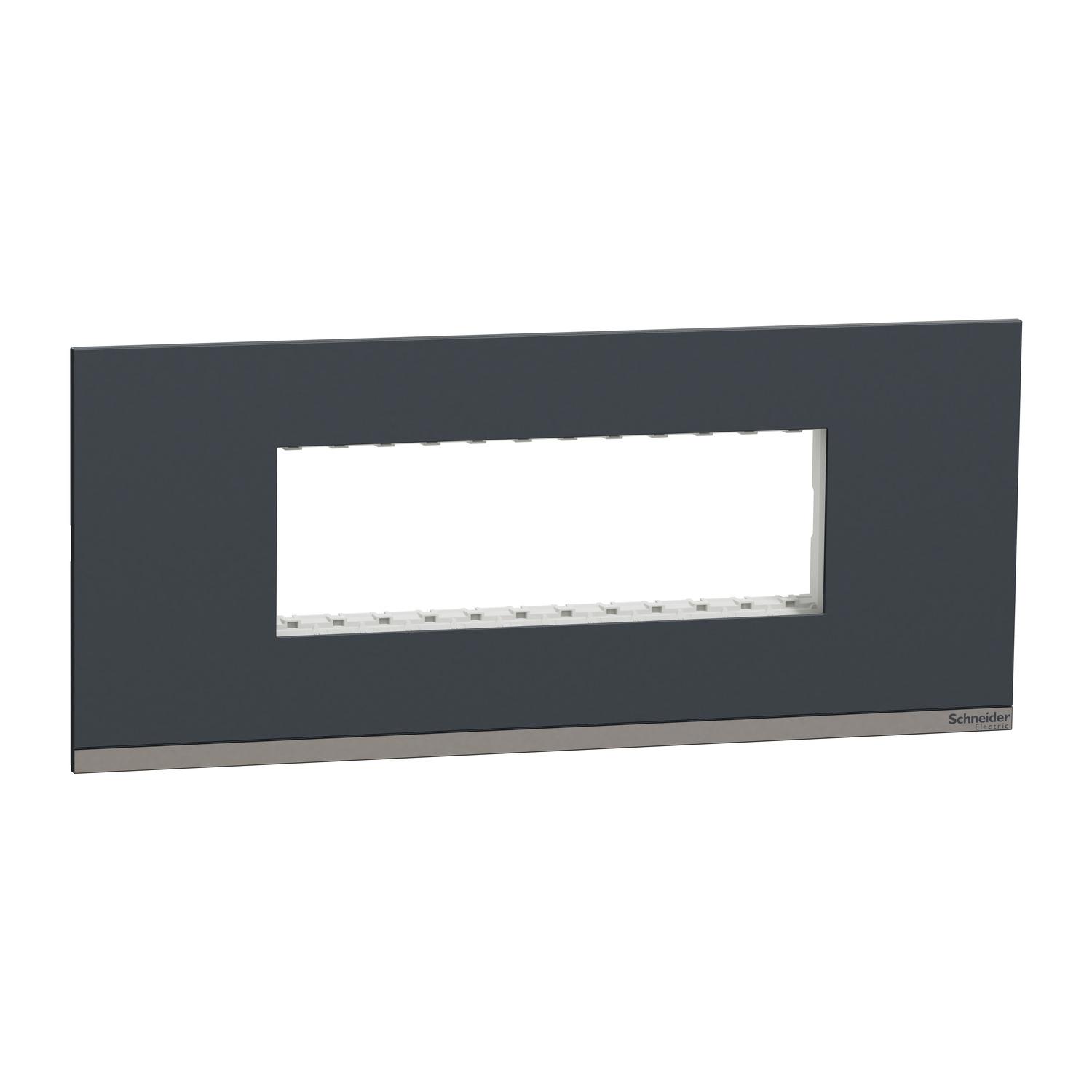 Unica Pure-6M Plastic Surround & Gridplate, Gy