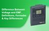 Difference Between Voltage and EMF: Definitions, Formulas & Key Differences