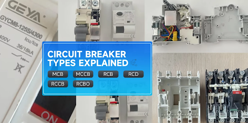 What is the Difference between MCB, MCCB, RCB, RCD, RCCB, and RCBO? 