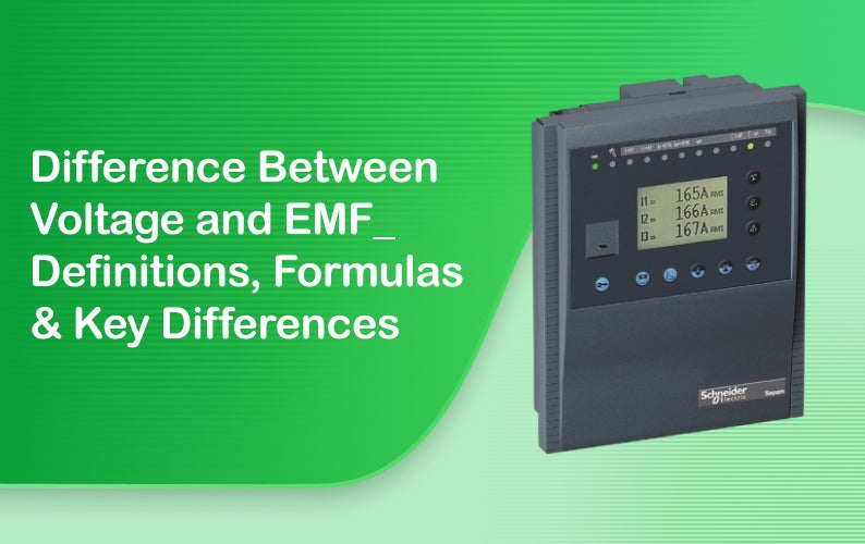 Difference Between Voltage and EMF: Definitions, Formulas & Key Differences