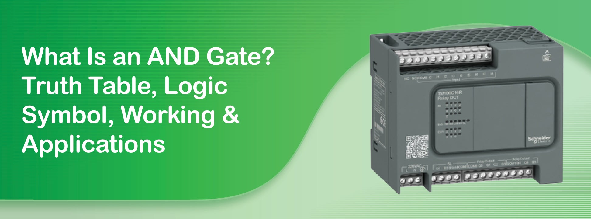 What Is an AND Gate? Truth Table, Logic Symbol, Working & Applications